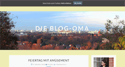 Desktop Screenshot of blogoma.de