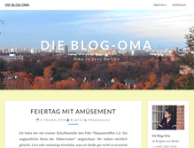Tablet Screenshot of blogoma.de